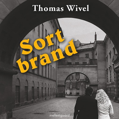 Sort brand – omslag til lydbogen af Thomas Wivel