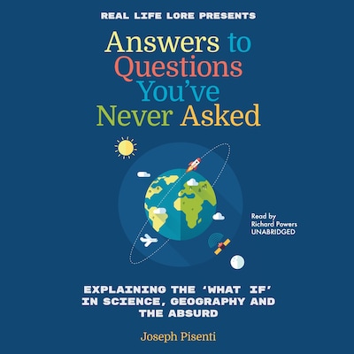 Answers to Questions You’ve Never Asked – omslag til lydbogen af Joesph Pisente