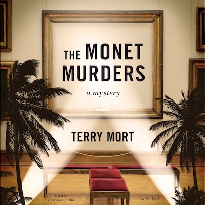 The Monet Murders – omslag til lydbogen af Terry Mort