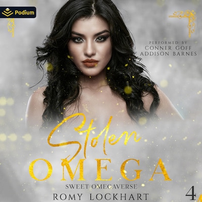 Stolen Omega – omslag til lydbogen af Romy Lockhart