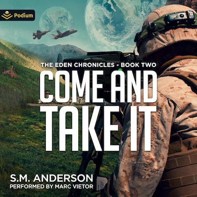 Come and Take It – omslag til lydbogen af S.M. Anderson