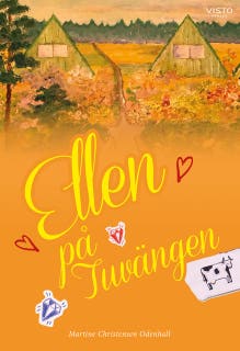 Ellen på Tuvängen – omslag till ljudboken av Martine Christensen Odenhall