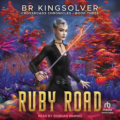 Ruby Road – omslag til lydbogen af BR Kingsolver