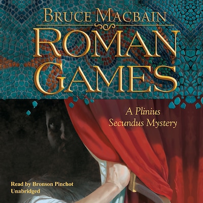 Roman Games – omslag til lydbogen af Bruce Macbain