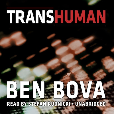 Transhuman – omslag til lydbogen af Ben Bova