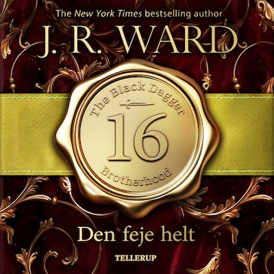 The Black Dagger Brotherhood #16: Den feje helt – omslag til lydbogen af J. R. Ward