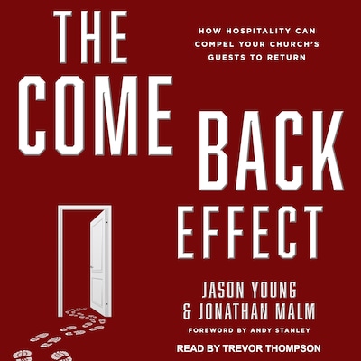 The Come Back Effect – omslag til lydbogen af Jason Young, Jonathan Malm