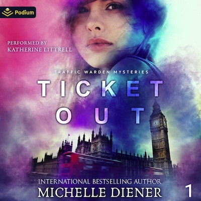 Ticket Out – omslag til lydbogen af Michelle Diener