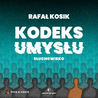 Kodeks Umysłu – okładka audiobooka, autor Rafał Kosik