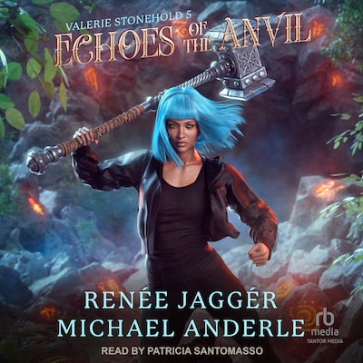 Echoes of the Anvil – omslag til lydbogen af Renée Jaggér, Michael Anderle