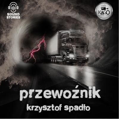 Przewoźnik – okładka audiobooka, autor Krzysztof Spadło