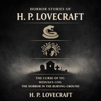 Horror Stories of H. P. Lovecraft – omslag til lydbogen af Lovecraft H. P.