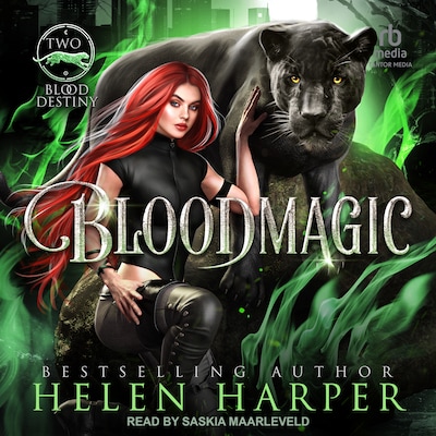 Bloodmagic – omslag til lydbogen af Helen Harper