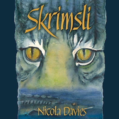 Skrimsli – omslag til lydbogen af Nicola Davies