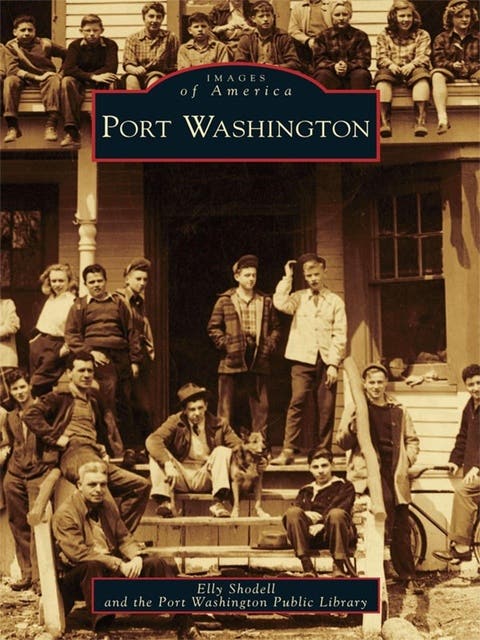 Port Washington – omslag til lydbogen af Port Washington Public Library, Elly Shodell