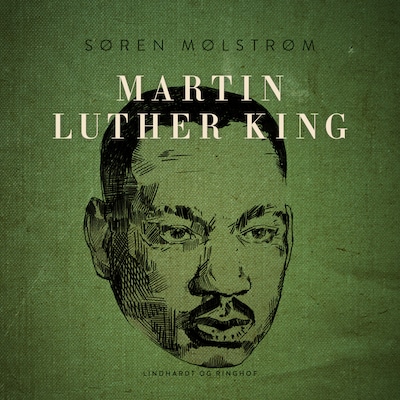 Martin Luther King – omslag til lydbogen af Søren Mølstrøm