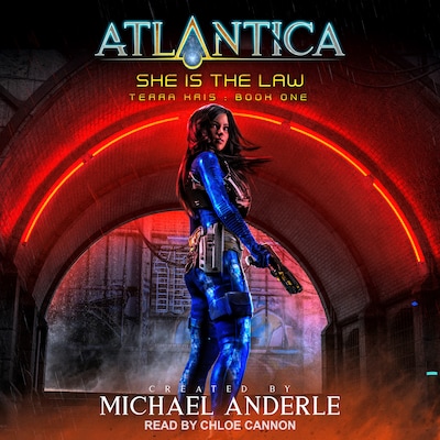 She Is The Law – omslag til lydbogen af Michael Anderle