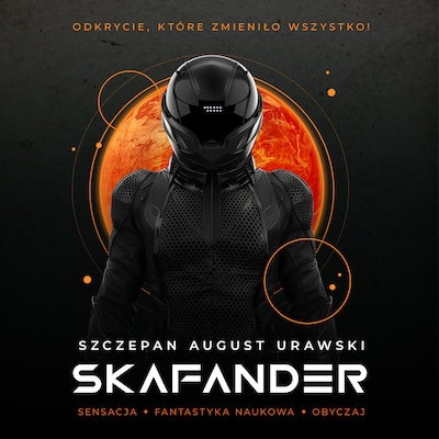 Skafander – okładka audiobooka, autor Szczepan August Urawski