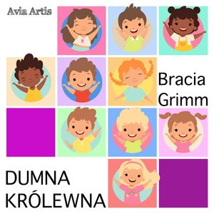 Dumna królewna – okładka audiobooka, autor Bracia Grimm