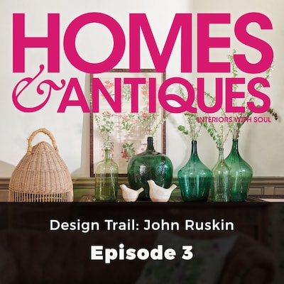 Homes & Antiques, Series 1, Episode 3: Design Trail: John Ruskin – omslag til lydbogen af Eleanor O'Kane