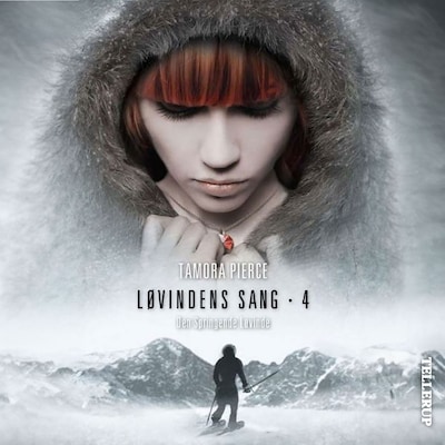 Løvindens sang #4: Den Springende Løvinde – omslag til lydbogen af Tamora Pierce