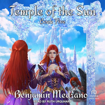 Temple of the Sun – omslag til lydbogen af Benjamin Medrano