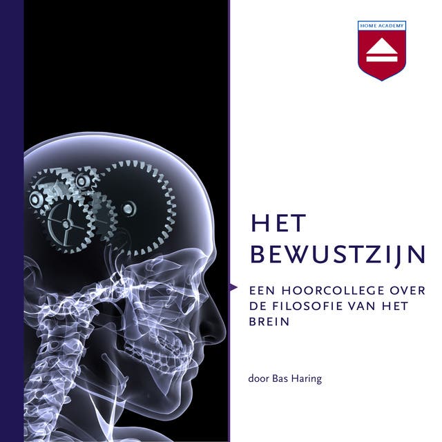 Het Bewustzijn: Een hoorcollege over de filosofie van het brein – omslag van het luisterboek van Bas Haring