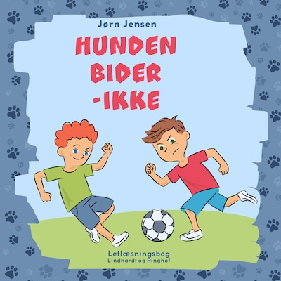 Hunden bider – ikke – omslag til lydbogen af Jørn Jensen