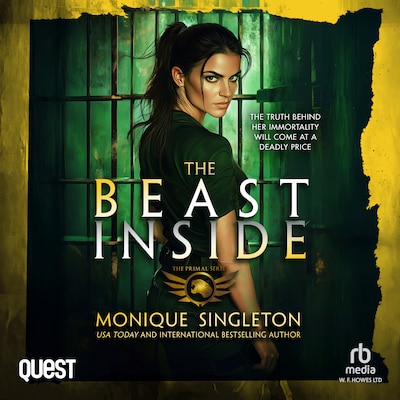 The Beast Inside – omslag til lydbogen af Monique Singleton