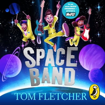 Space Band – omslag til lydbogen af Tom Fletcher