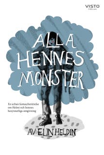 Alla hennes monster – omslag till ljudboken av Elin Heldin