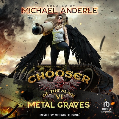 Metal Graves – omslag til lydbogen af Michael Anderle