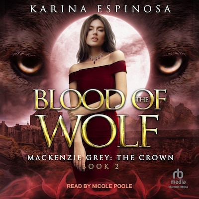 Blood of the Wolf – omslag til lydbogen af Karina Espinosa