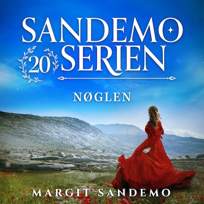 Sandemoserien 20 - Nøglen – omslag til lydbogen af Margit Sandemo
