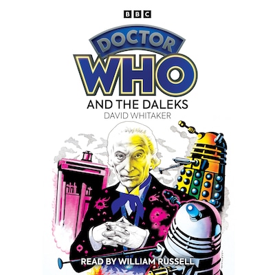 Doctor Who And The Daleks – omslag til lydbogen af David Whitaker