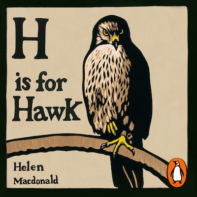 H is for Hawk – omslag til lydbogen af Helen Macdonald