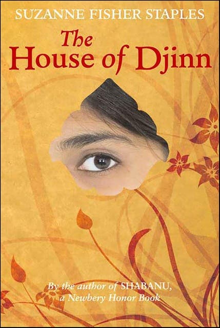 The House of Djinn – omslag til lydbogen af Suzanne Fisher Staples