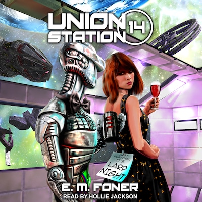 LARP Night on Union Station – omslag til lydbogen af E.M. Foner