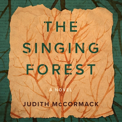 The Singing Forest – omslag til lydbogen af Judith McCormack