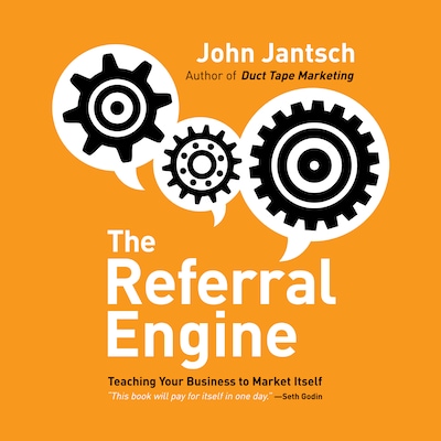 The Referral Engine – omslag til lydbogen af John Jantsch