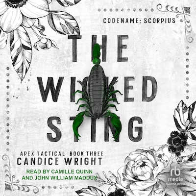 The Wicked Sting – omslag til lydbogen af Candice Wright