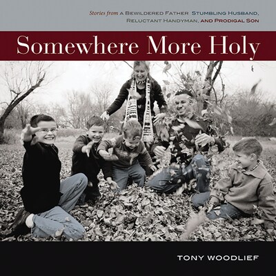 Somewhere More Holy – omslag til lydbogen af Tony Woodlief