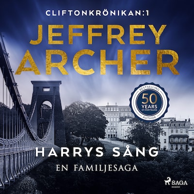 Harrys sång: en familjesaga – omslag till ljudboken av Jeffrey Archer