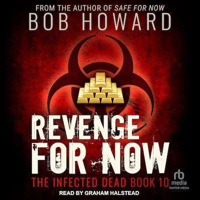 Revenge for Now – omslag til lydbogen af Bob Howard