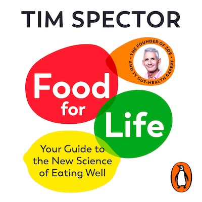 Food for Life – omslag til lydbogen af Tim Spector