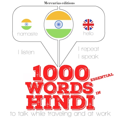 1000 essential words in Hindi