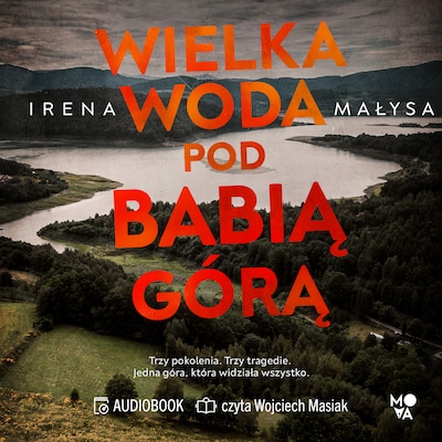 Wielka woda pod Babią Górą – okładka audiobooka, autor Irena Małysa