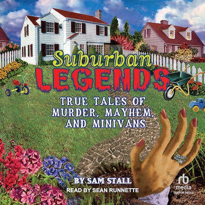 Suburban Legends – omslag til lydbogen af Sam Stall