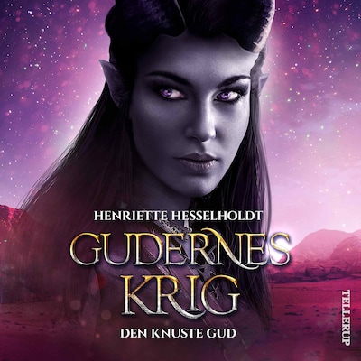 Gudernes krig #2: Den knuste gud – omslag til lydbogen af Henriette Hesselholdt