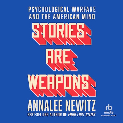 Stories are Weapons – omslag til lydbogen af Annalee Newitz